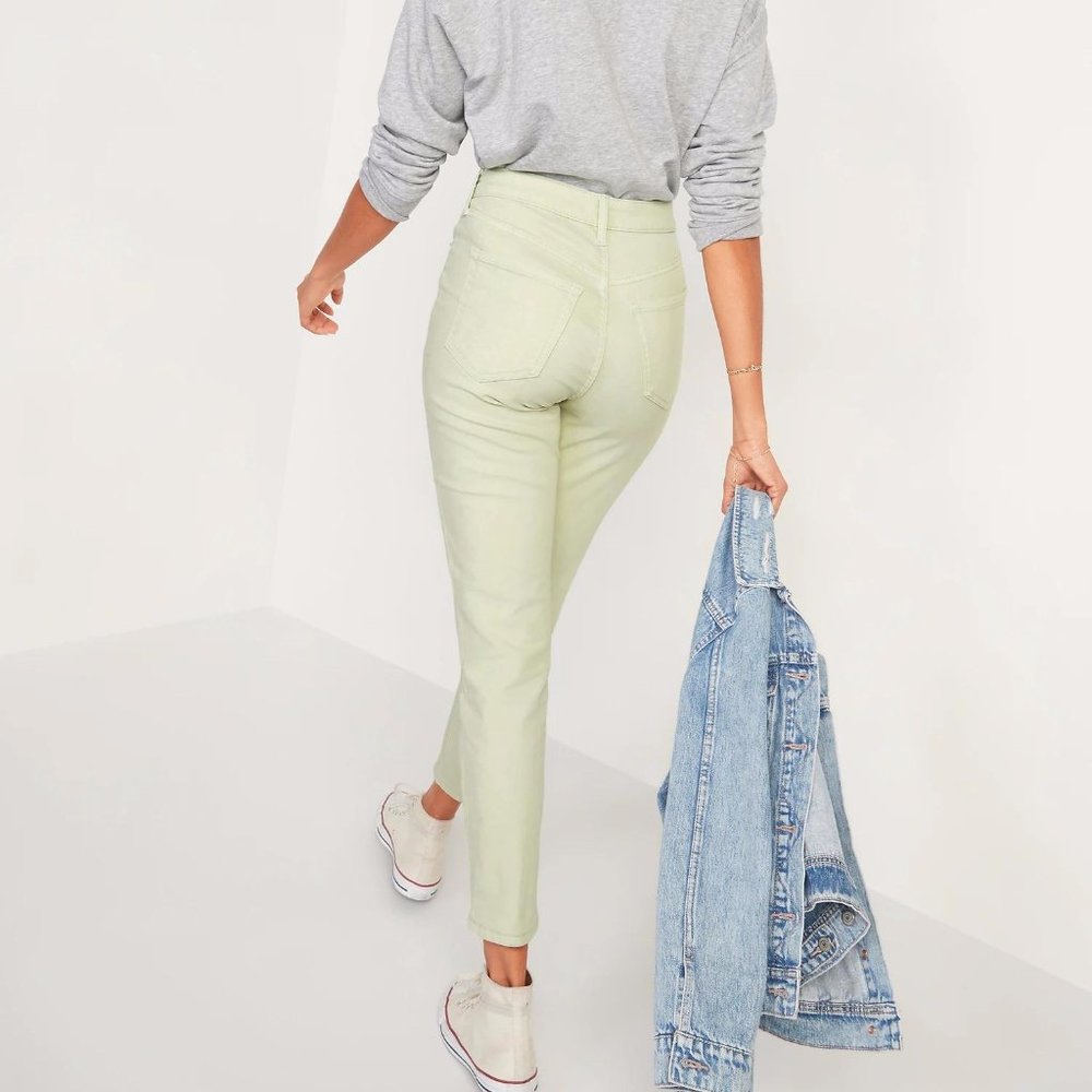 New High-Waisted O.G. Straight Mineral-Dye Jeans - Picture 4 of 5